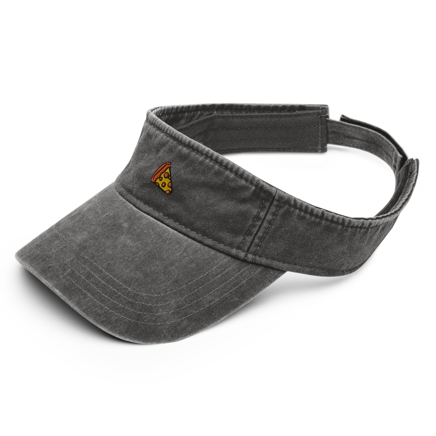 Pizza bae denim visor