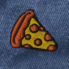 Pizza bae denim visor