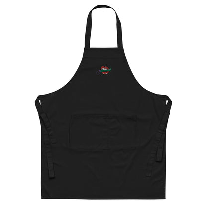 Bite me organic cotton apron