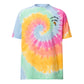 Feeling low, on carbs oversized tie-dye tee
