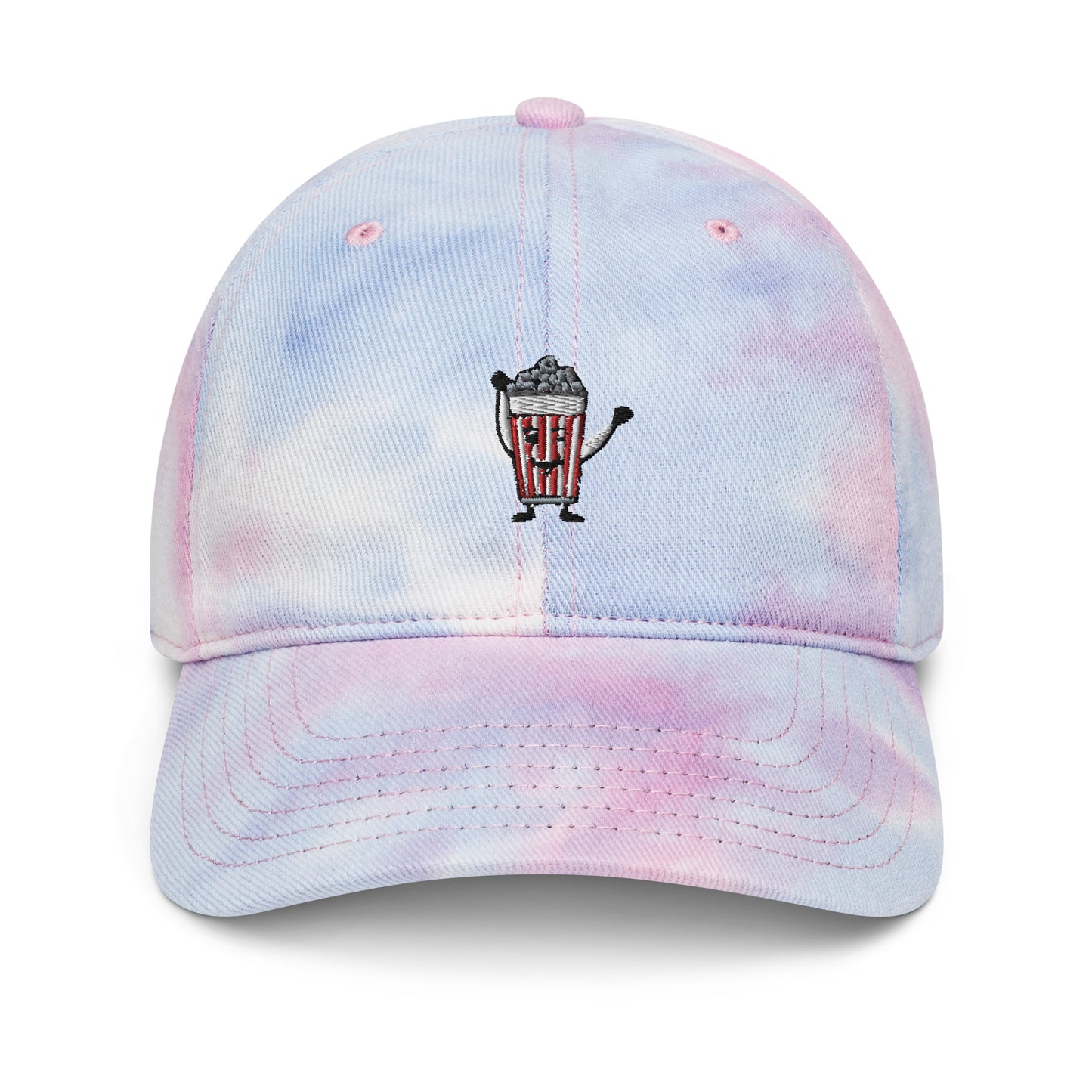 Popcorn tie dye hat