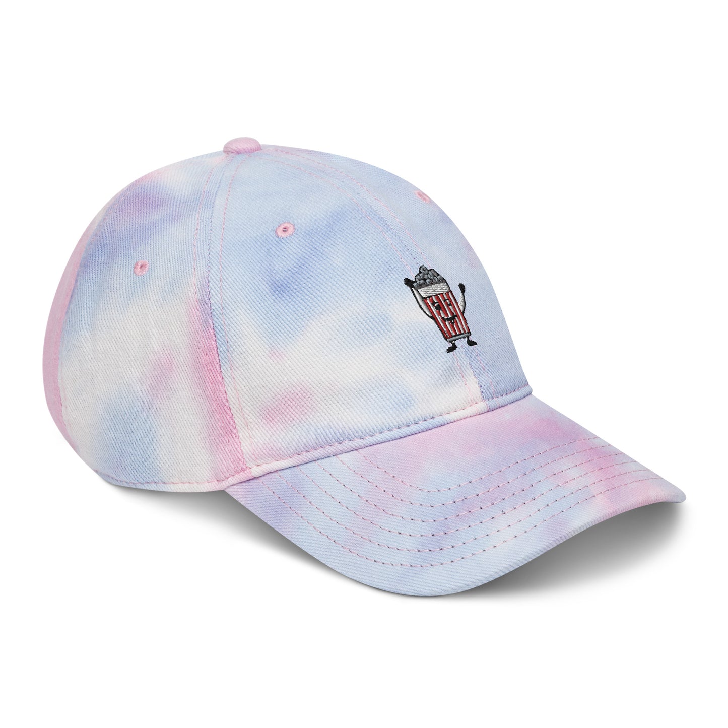 Popcorn tie dye hat