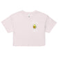 I'm the good kinda fat women’s crop tee